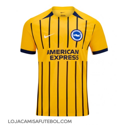 Camisa de Futebol Brighton Equipamento Secundário 2024-25 Manga Curta